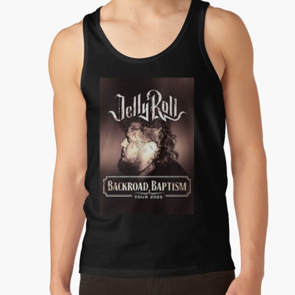 Backroad Baptism Tour, Jelly Roll Tour, Jelly Roll Tank Top RB2707 product Offical jelly roll Merch