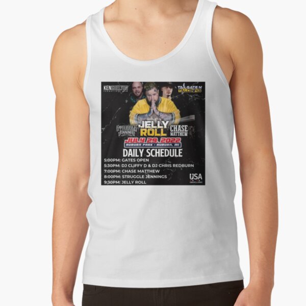 daily jelly roll   Tank Top RB2707 product Offical jelly roll Merch