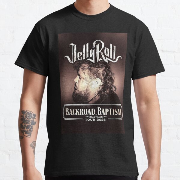 Backroad Baptism Tour, Jelly Roll Tour, Jelly Roll Classic T-Shirt RB2707 product Offical jelly roll Merch
