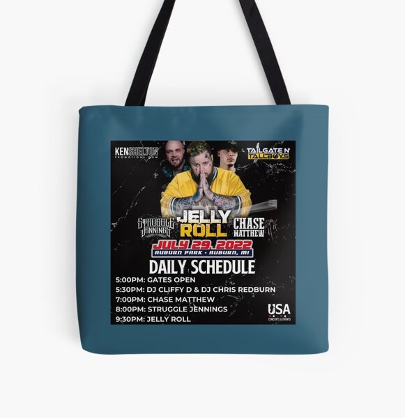 daily jelly roll   All Over Print Tote Bag RB2707 product Offical jelly roll Merch