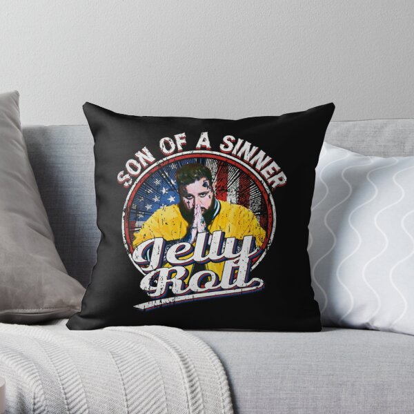 Jelly roll Throw Pillow RB2707 product Offical jelly roll Merch