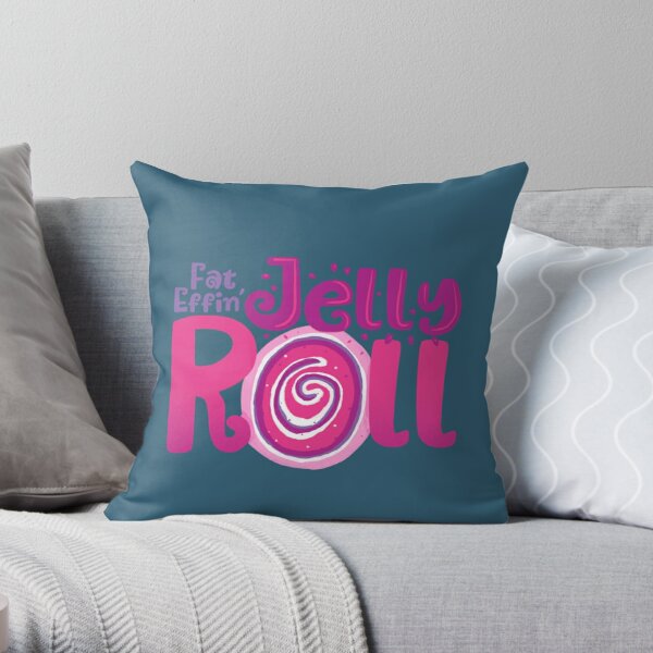 Fat Effin_s Jelly Roll Throw Pillow RB2707 product Offical jelly roll Merch
