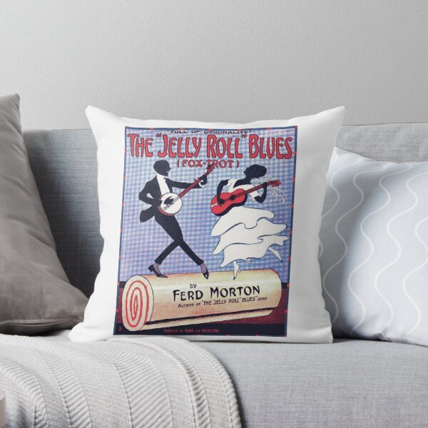 Jelly Roll Blues Throw Pillow RB2707 product Offical jelly roll Merch