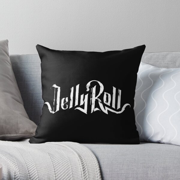 Jelly Roll rapper designs  Throw Pillow RB2707 product Offical jelly roll Merch