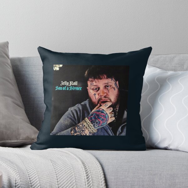 Jelly Roll       Throw Pillow RB2707 product Offical jelly roll Merch