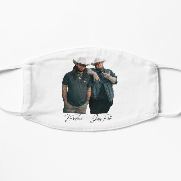 Koe Wetzel Jelly Roll   Flat Mask RB2707 product Offical jelly roll Merch