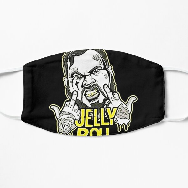 Jelly Roll Flat Mask RB2707 product Offical jelly roll Merch